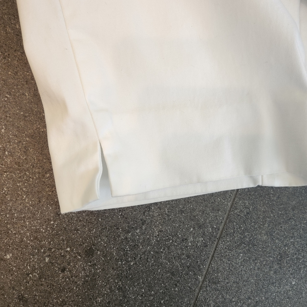 Talbots Perfect Crop Pant, White, Size 10 - Picture 7 of 7